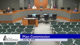 Wide shot of Dias with four commissioners, the Department Head and Planning Clerk. 