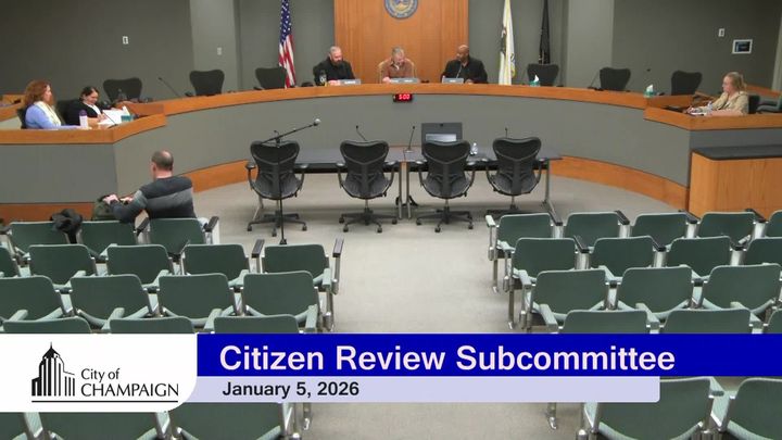 Wide Shot of Dias with Subcommittee Members