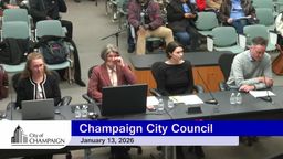 Four Study Session Presenters at the Presentation Table